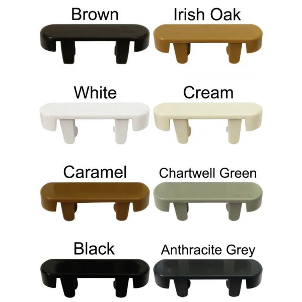 Drain Caps uPVC Double Glazing Face Drain Drainage Cover Caps Weep Hole Drainage X 10 pieces